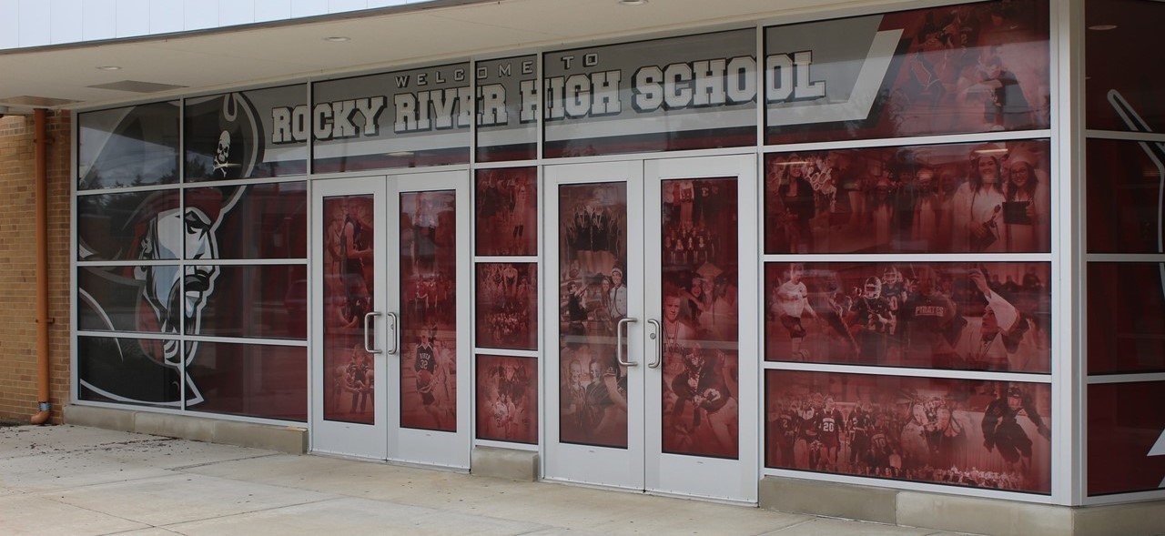 Front Door of High School